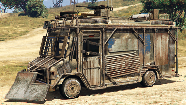 Armored Boxville in GTA